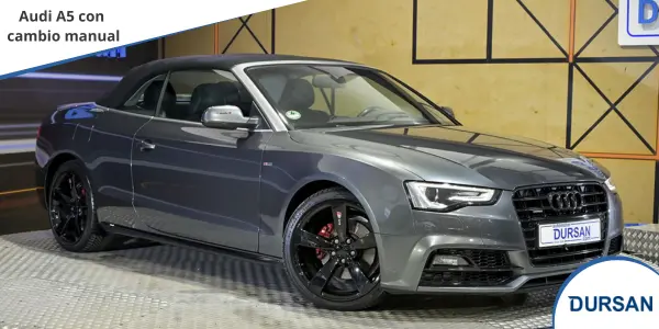 Coche Audi A5 con cambio manual barato