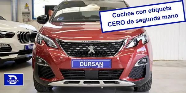 Coches con etiqueta CERO de segunda mano