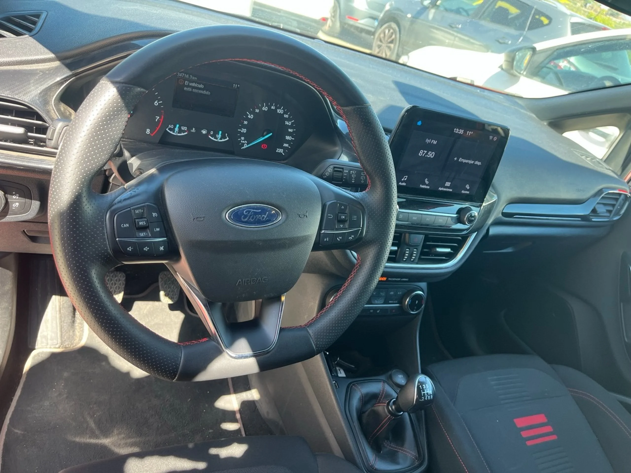 Ford Fiesta 1.0 EcoBoost MHEV 92kW(125CV) ST-Line 5p - Foto 7