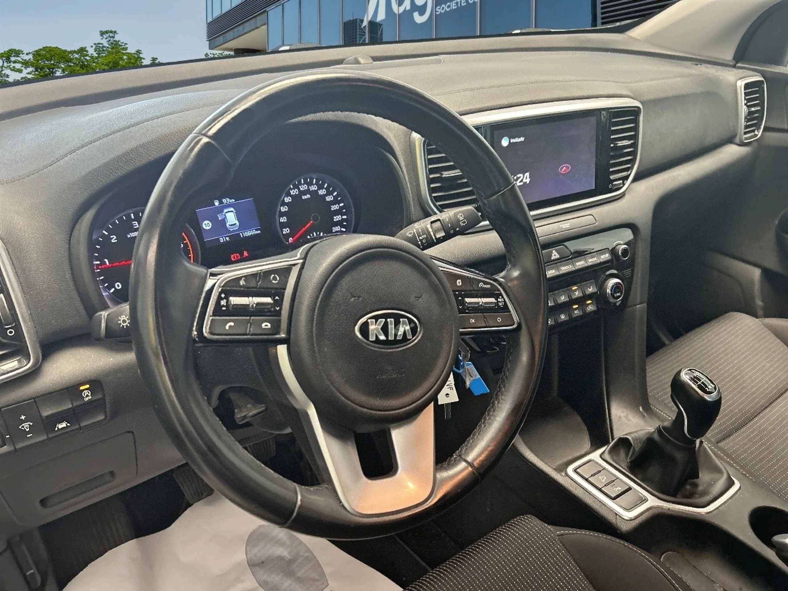Kia Sportage 1.6 MHEV Black Edition 100kW (136CV) 4x2 - Foto 7