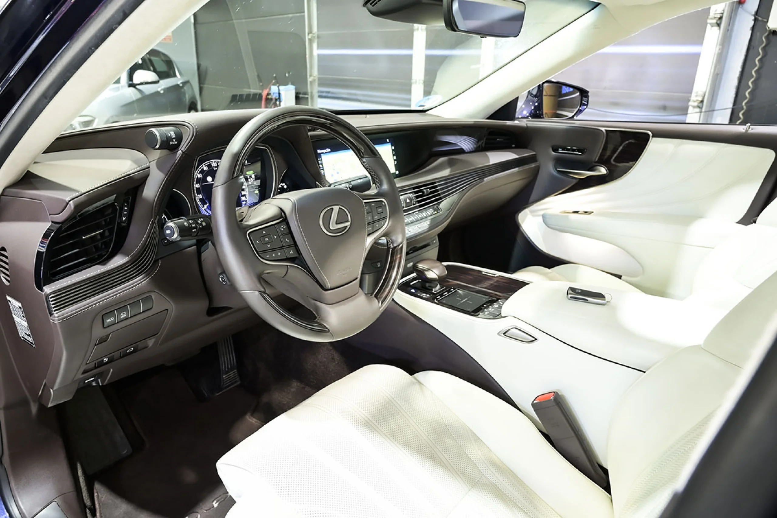 Lexus LS 500h Luxury Art Wood LWhite - Foto 7