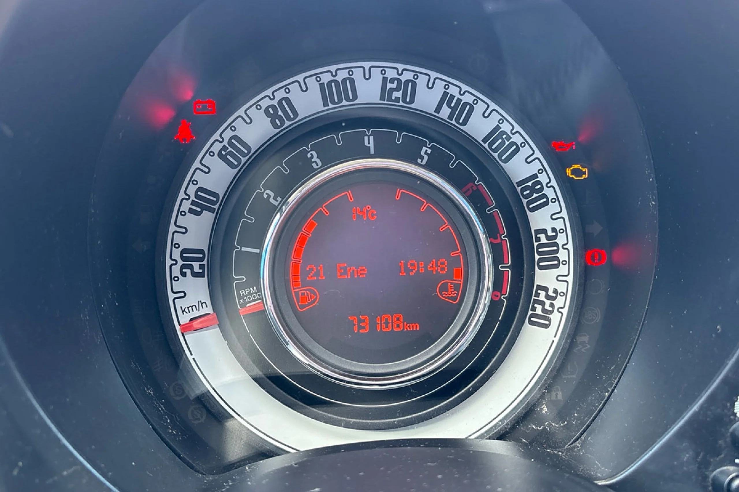 Fiat 500 Lounge 1.2 8v 51KW 69 CV GLP - Foto 7