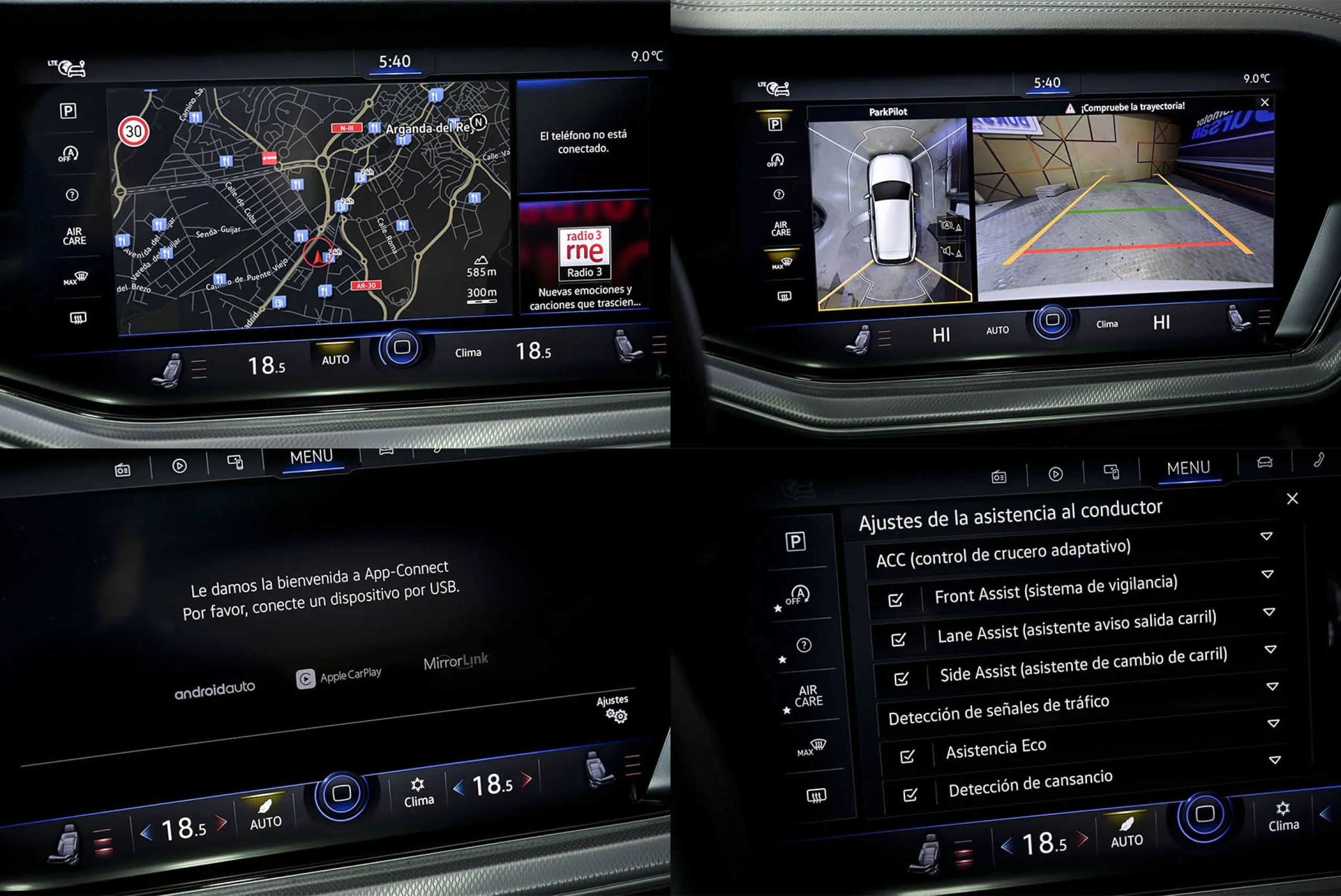 Volkswagen Touareg RLine Indiv Atmos 3.0 V6 TDI 210 Tip 4M - Foto 10